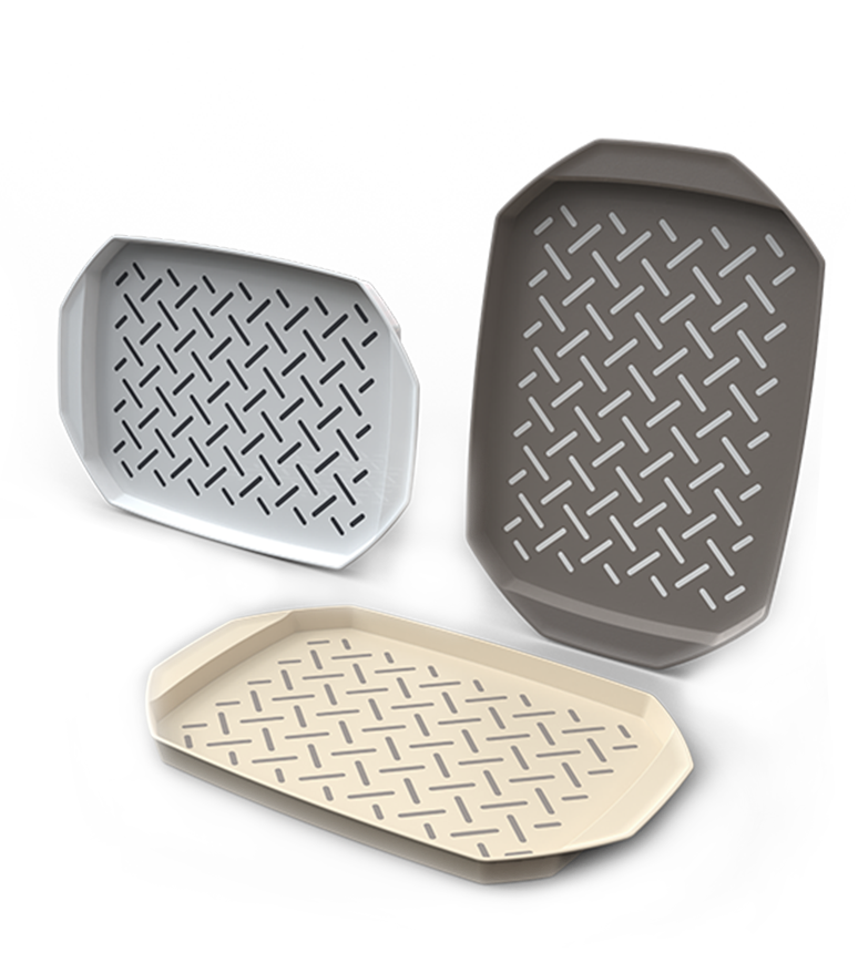 Tara Kaydırmaz Tepsi, Tara Non-Slip Tray